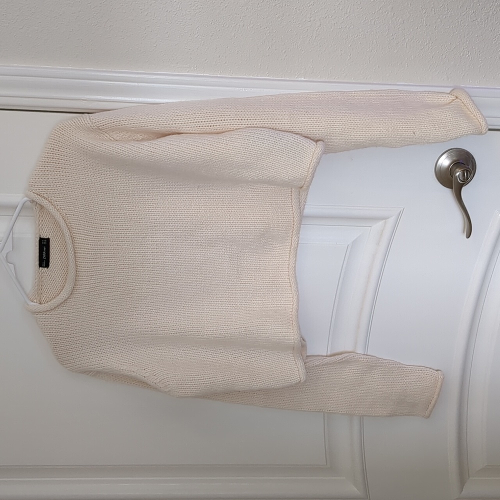 Zara cropped sweater